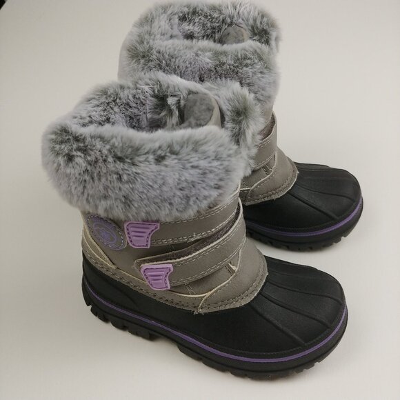 Joe Fresh Faux-Fur Winter Boots size 8 - Picture 1 of 11